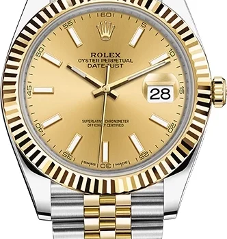 Rolex Datejust 41mm Steel and Yellow Gold