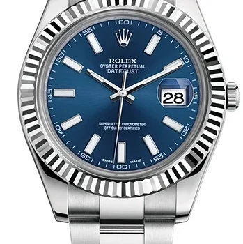 Rolex Datejust II 41mm Steel and White Gold 116334 blio