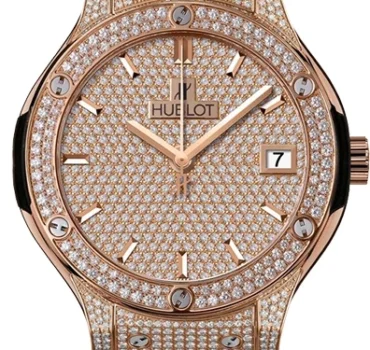 Hublot Classic Fusion King Gold Full Pave 565.OX.9010.LR.1704