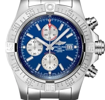 Breitling Avenger Super Avenger II Steel — Mariner Blue A13371111C1A1